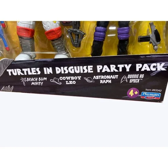 Teenage Mutant Ninja Turtles Mutant Mayhem Turtles In Disguise Party Pack - Picture 11 of 16